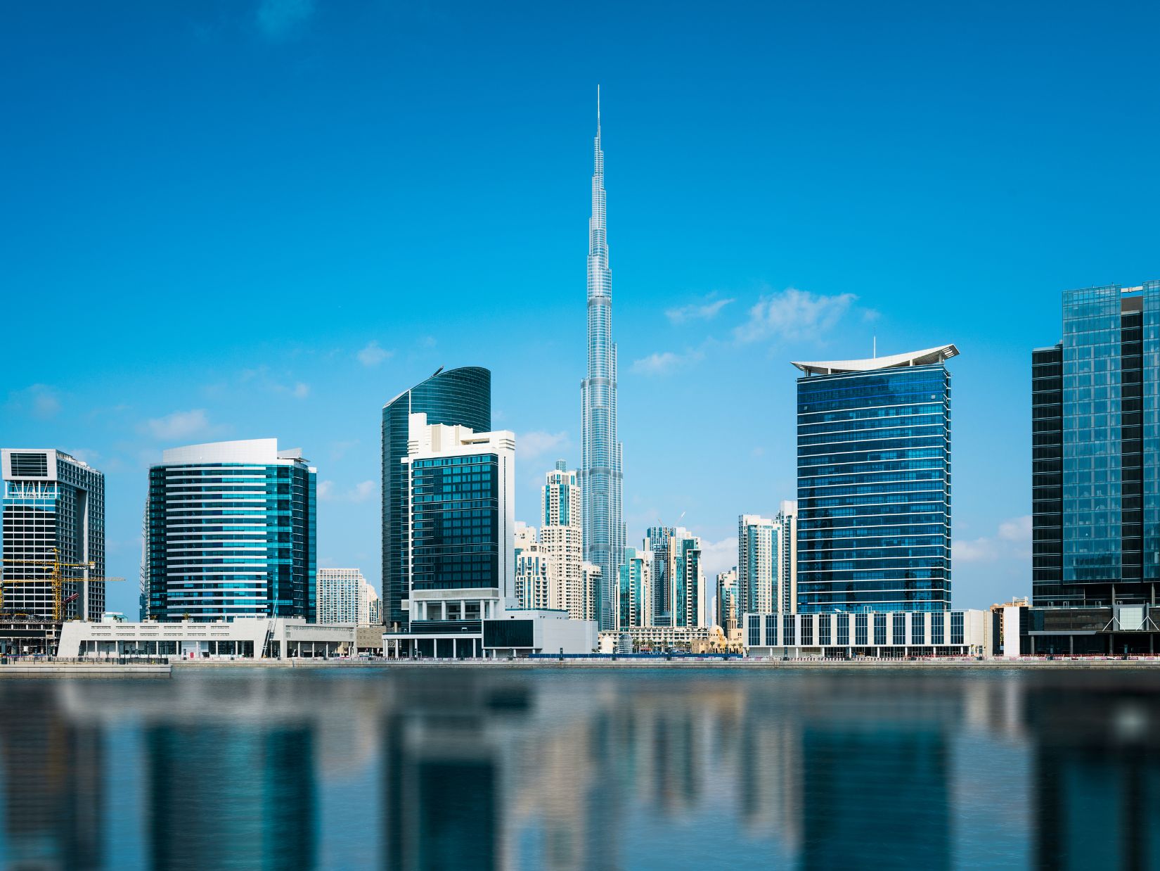 Dubai real estate skyline