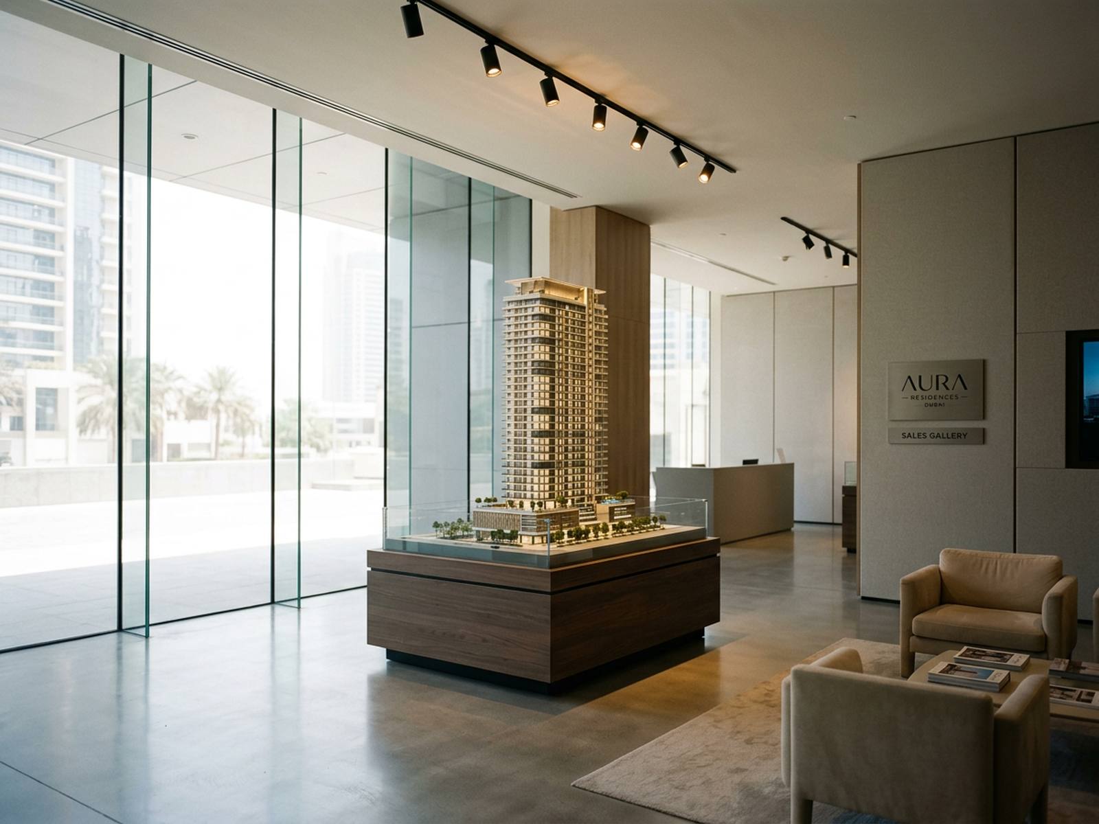 Quiet summer streets in Dubai — the market pauses